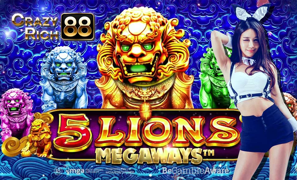 5 Lion Megaways crazyrich88 / CR88 